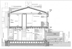 10) sezione unità tipo in duplex