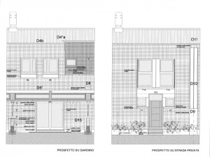 11) prospetti unità tipo in duplex