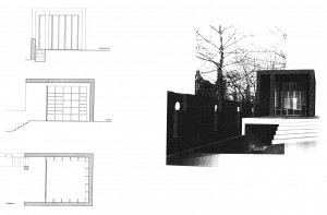 3) dettaglio di un padiglione